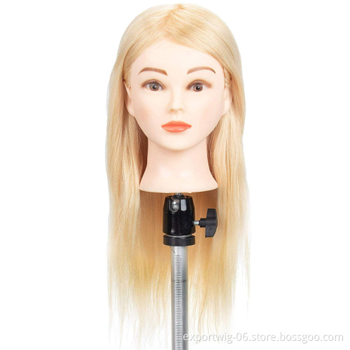 Mannequin Training Head human hair hairstyles teaching head Hairdresser Training Model for hairdressers wig Mannequin head